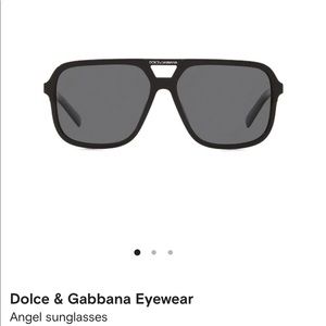 AUTHENTIC ONLY‼️ DOLCE &GABBANA SUNGLASSES BLACK LARGE ANGEL PURCHASED ON WEBSIT